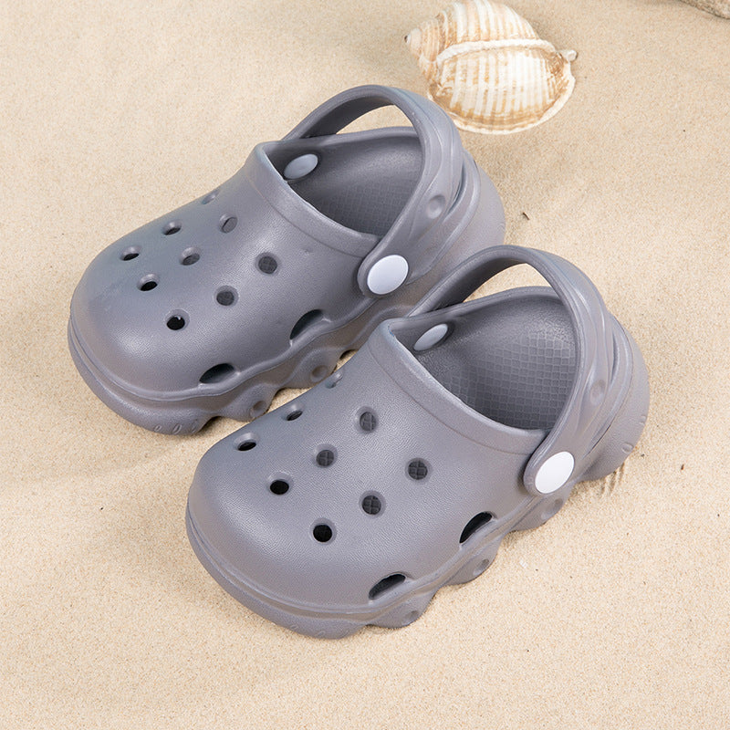 Wholesale Lightweight Baotou Beach Shoes Cool EVA Kids Slippers